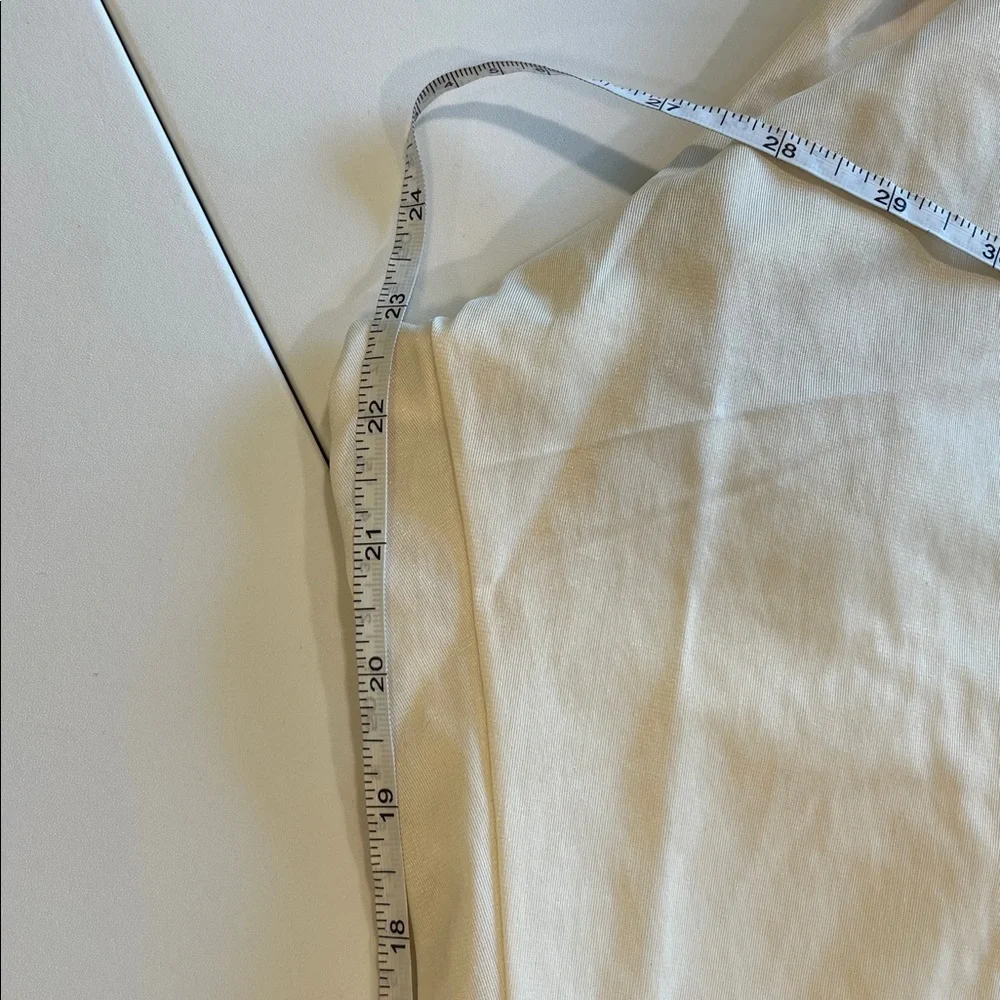 Vintage - pant slip, cream, 24-28” waist‎